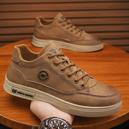 Zapatos de cuero Martin estilo workwear británico