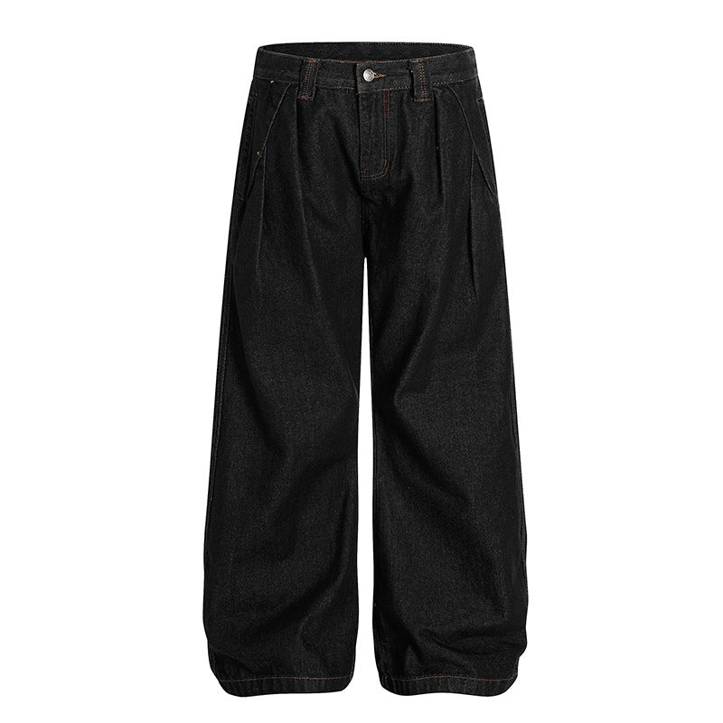 Denim denim noir jean en denim
