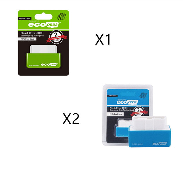 Plug And Play ECOOBD2 Coche de gasolina Ahorro de combustible ECO OBD2 Driver