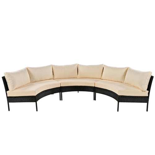 Outdoor Lounge Set - 3 pcs. (Rattan-Waterproof)