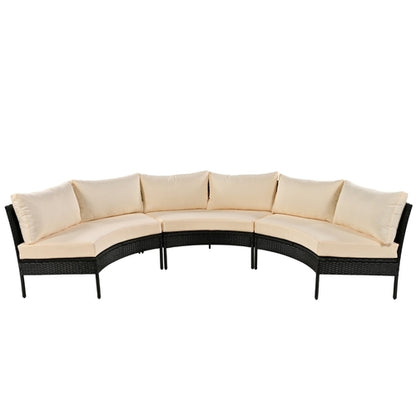 Outdoor Lounge Set - 3 pcs. (Rattan-Waterproof)