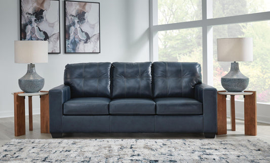Santorine - Sofa - Leather Match - Ocean-1