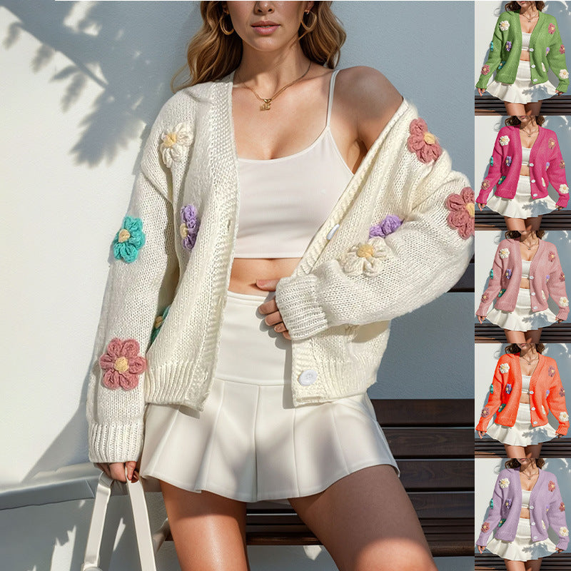 Women's Fashionable Loose Long-sleeved Sweater