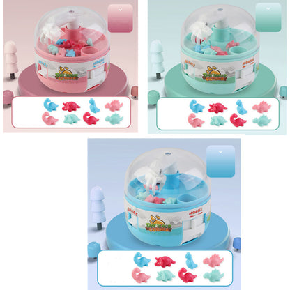 Jouet Gashapon pour Enfants Mini Machine à Pince Dinosaures Jouets pour Enfants