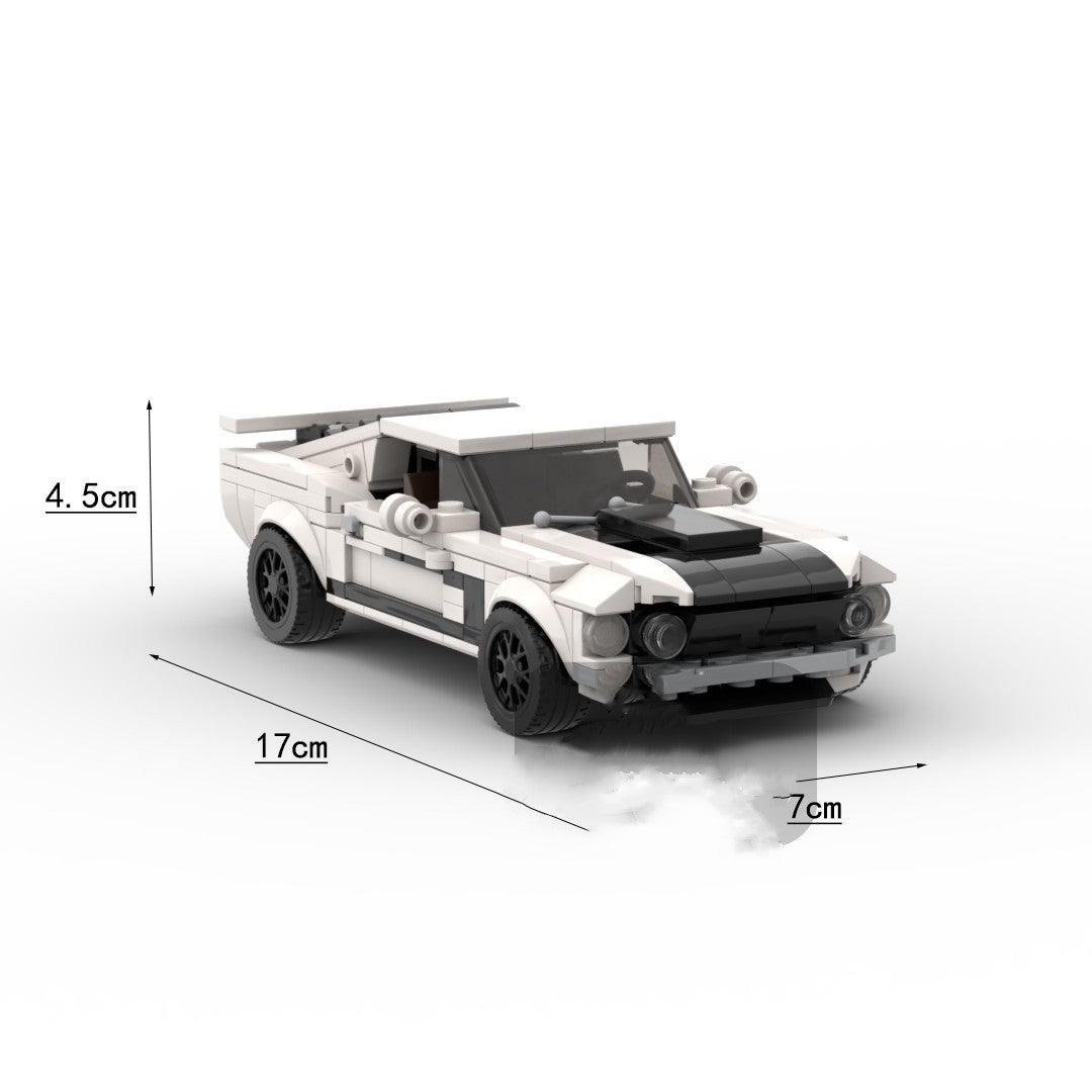 Vintage Ford Mustang Building Block Toys