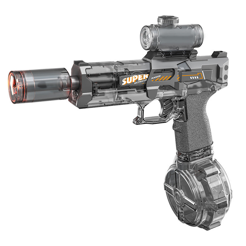 Nouveau pistolet à eau électrique Ice Mouse Ice Explosion, haute vitesse, tir continu, rechargement à liaison, grande capacité pour enfants