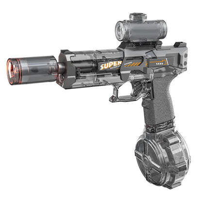 Nouveau pistolet à eau électrique Ice Mouse Ice Explosion, haute vitesse, tir continu, rechargement à liaison, grande capacité pour enfants