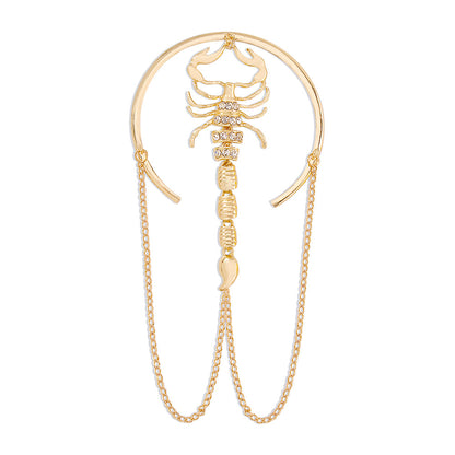 Bracelet Gothique Scorpion Créatif Rétro Main