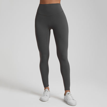 Nouveau Yoga Pantalon de Fitness Course Taille Haute Remonte-Fesses Européen et Américain
