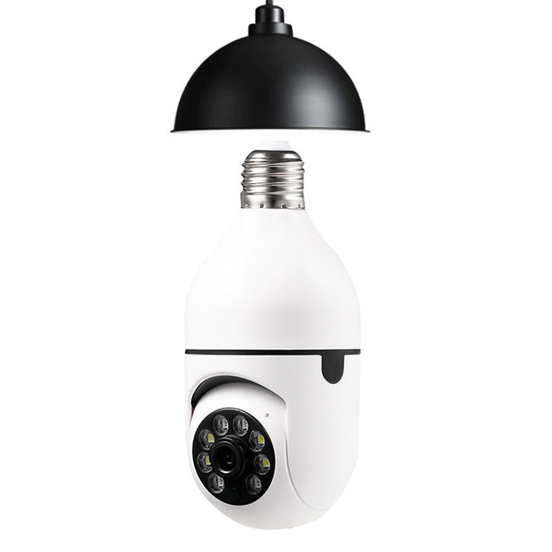 CÁMARA WIFI 1080P Bombilla Cámara 4X Zoom E27 Hogar 5GWiFi Alarma Monitor