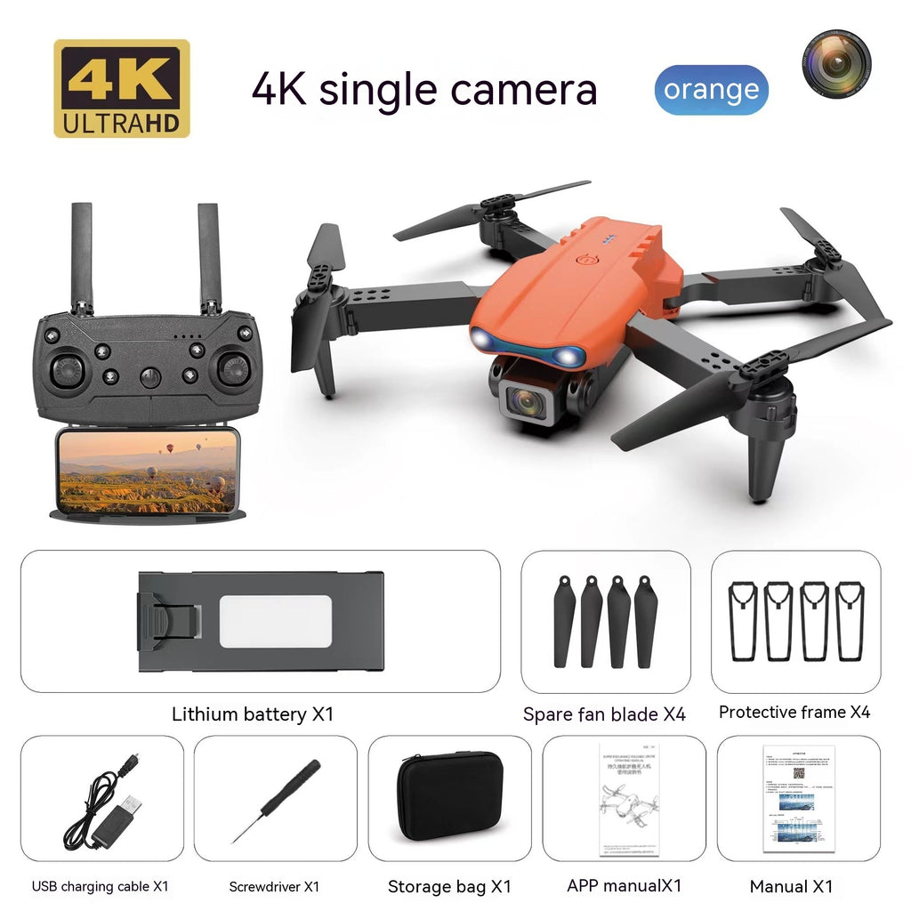 Dron aéreo E99pro con cámara dual 4K de alta definición y triple cámara