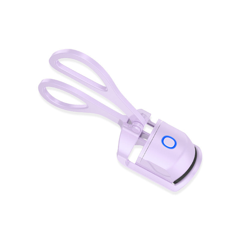 Rizador de pestañas térmico, eléctrico, con control de temperatura, mini rizador de pestañas eléctrico, portátil, recargable