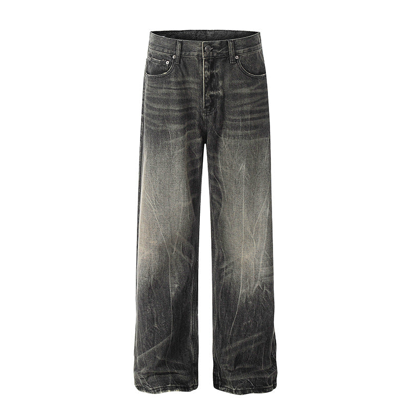 Jean en denim délavé