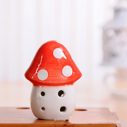 Petite flûte champignon à 6 trous de couleur Do (ton médium)
