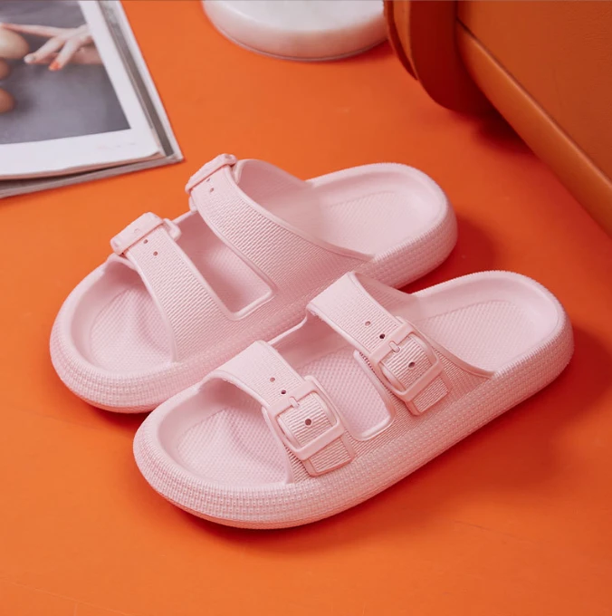 Thick soled slippers Summer home bathroom anti slip and fecal feeling Soft soled couple EVA slippers Male by eprolo