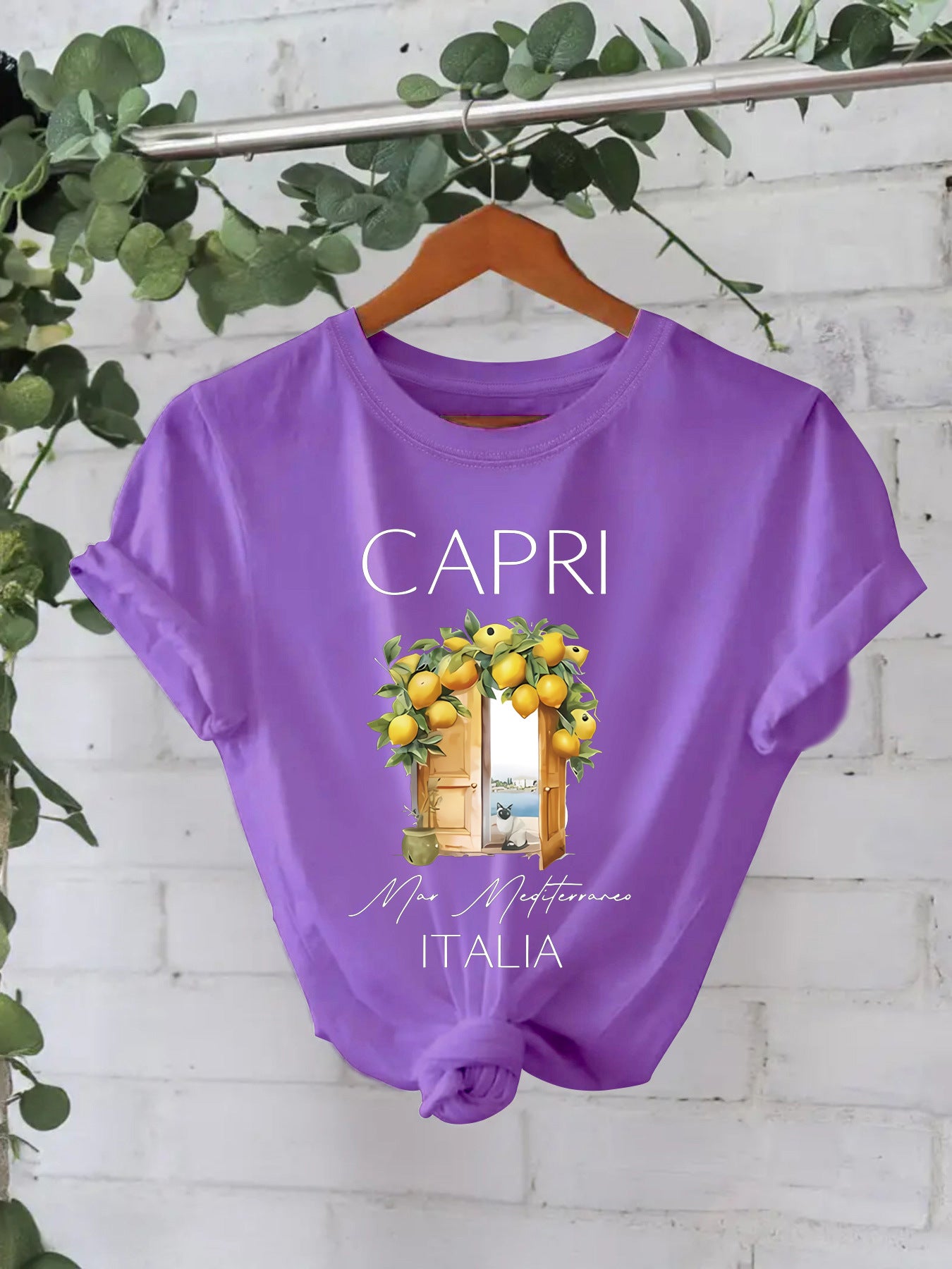 T-shirt imprimé à motifs