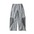 Color Blocking Patchwork Drawstring Ankle Sports Pants by eprolo