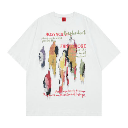 T-shirt à manches courtes "Unreal character"