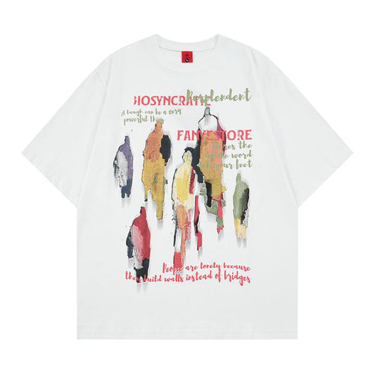 Unreal character short sleeved t-shirt