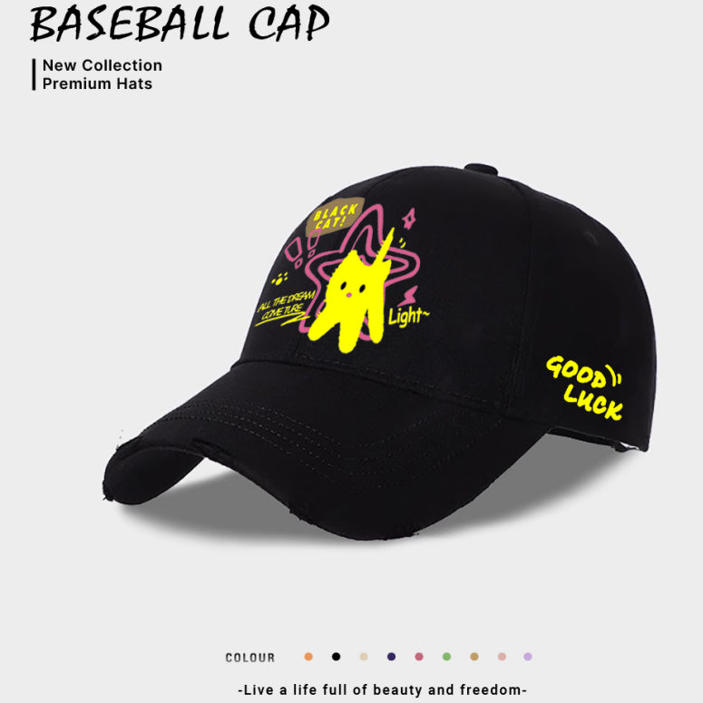 Casquette de baseball décontractée de style européen et américain pour femme