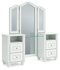 Kozlani - Vanity With Mirror - White-0