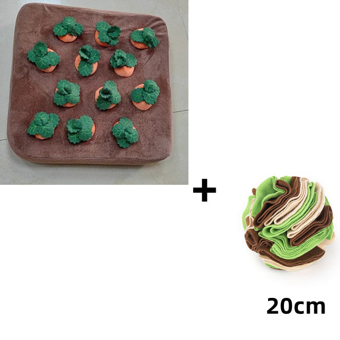 Juguetes de peluche de zanahoria para perros, juguete masticable de verduras para perros, alfombrilla olfativa para perros y gatos, juguete masticable duradero para cachorros, accesorios para perros
