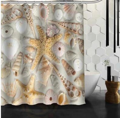 Waterproof Shower Curtain Bathroom Curtain Beach Spa Shower Curtain by eprolo