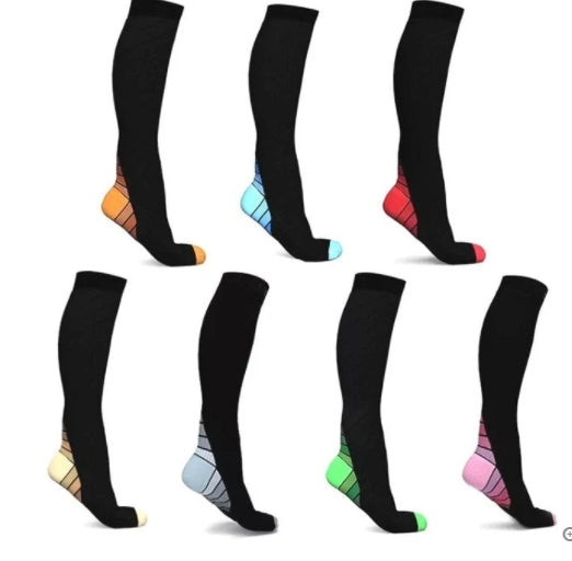 Chaussettes de sport de compression extensibles pour femmes