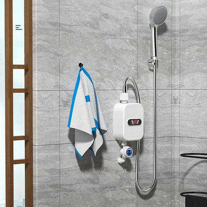 220V/110V 3500W instant electric water heater fast heating mini small electric kitchen treasure thermostatic shower shower set by eprolo