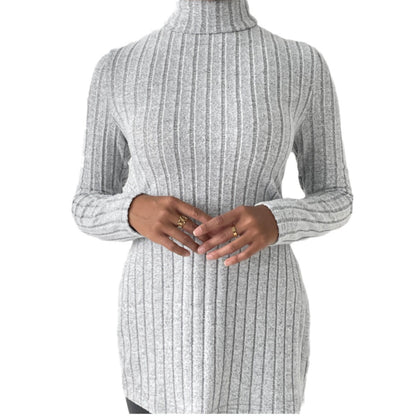 Pull à col roulé pour femme
