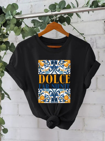 T-shirt imprimé à motifs