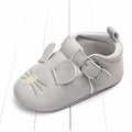 Zapatos de bebé de dibujos animados de primavera y otoño, cuero mate, antideslizantes, suela blanda, para bebés, venta al por mayor 0884