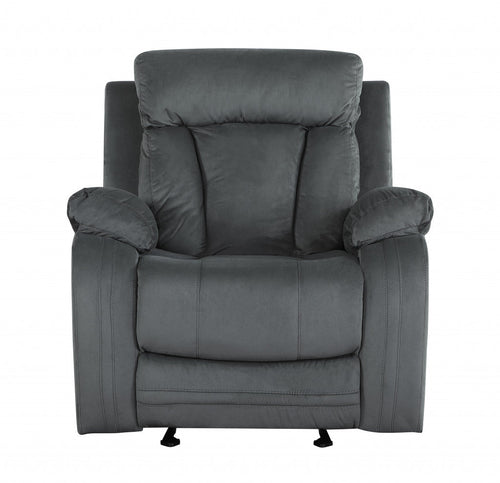 Modern Grey Fabric Sofa Set