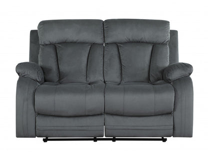 Modern Grey Fabric Sofa Set