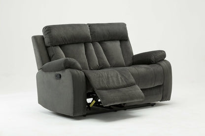 Modern Grey Fabric Sofa Set