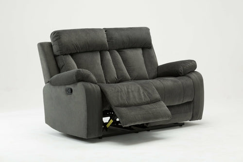 Modern Grey Fabric Sofa Set