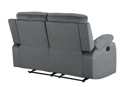Modern Grey Fabric Sofa Set