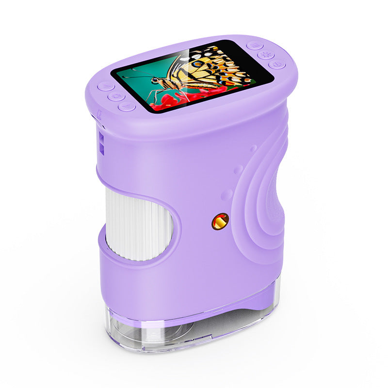 Microscope numérique portable pour enfants pour l'exploration en extérieur