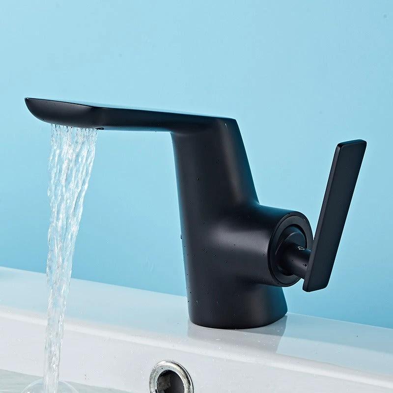All copper bathroom hot and cold faucets creative washbasin under the sink by eprolo
