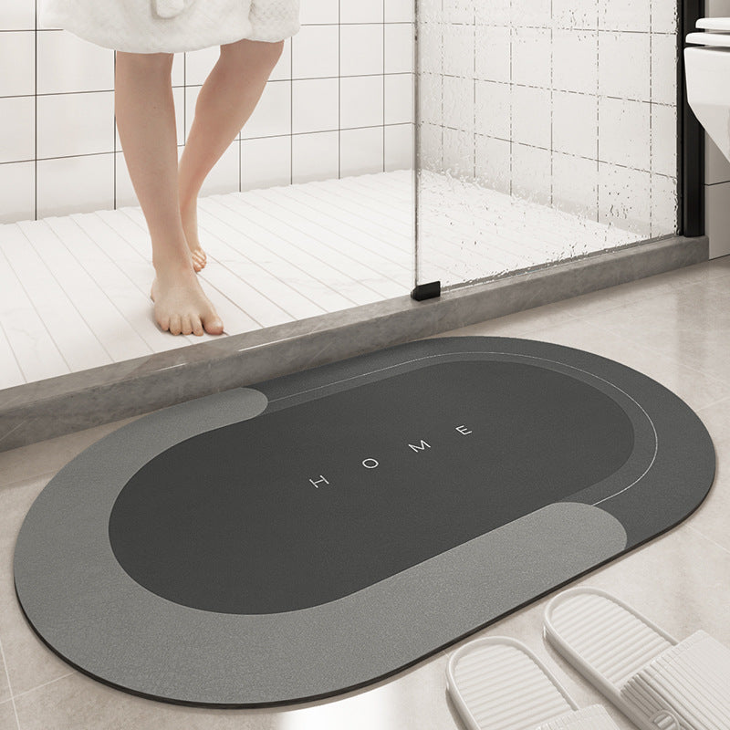 Alfombrilla Antideslizante para Baño con Puerta Corredera
