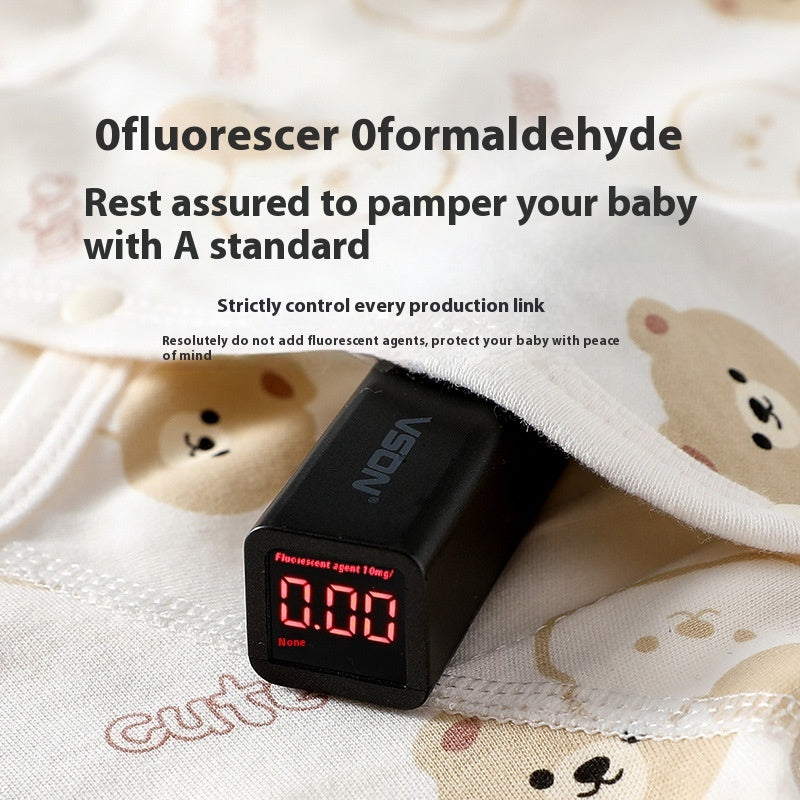 Barboteuses Bébé Classe A Pur Coton Sous-vêtements Nouveau-né