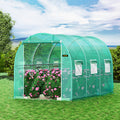 Walk-in Tunnel Greenhouse, 12 X 7 X 7 Ft Portable Plant Hot House