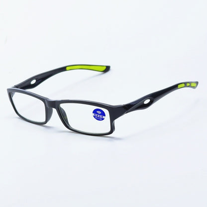 Lunettes de lecture HD anti-lumière bleue TR pour personnes âgées et d'âge moyen