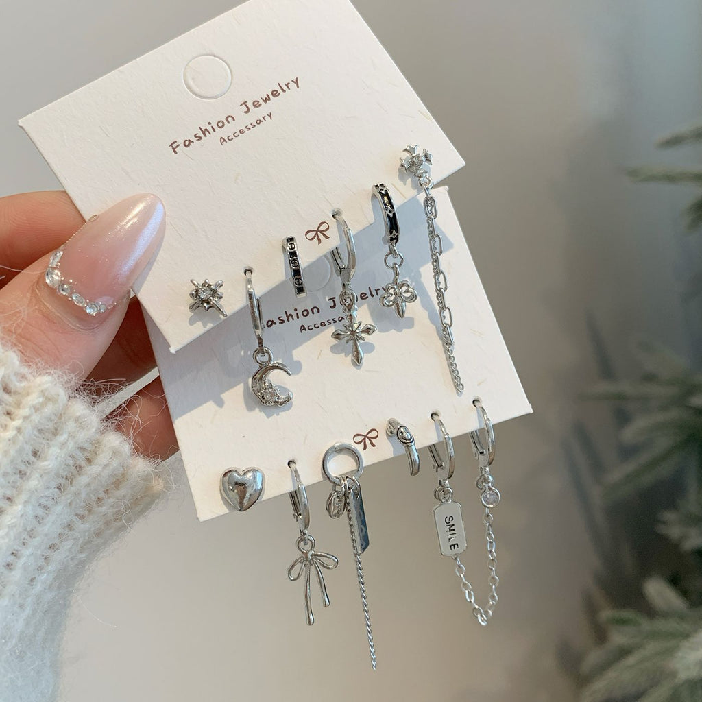 Pince d'oreille papillon de personnalité minimaliste, costume pour femme