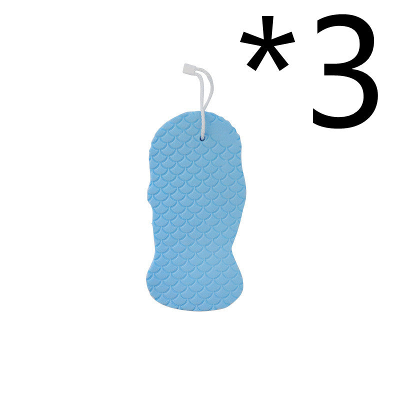 Éponge de frottement corporelle 3D Motif écailles de poisson Boule de bain tridimensionnelle