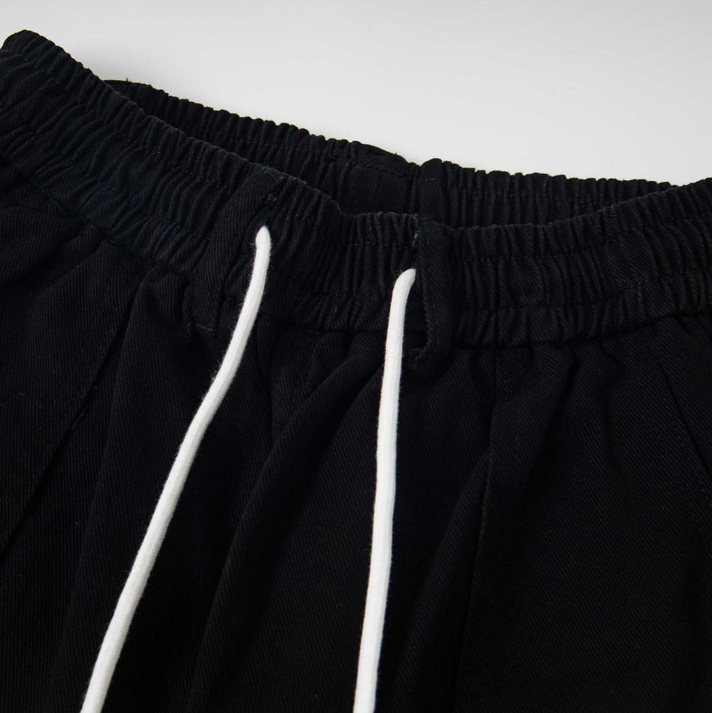 Cartoon embroidery workwear pants