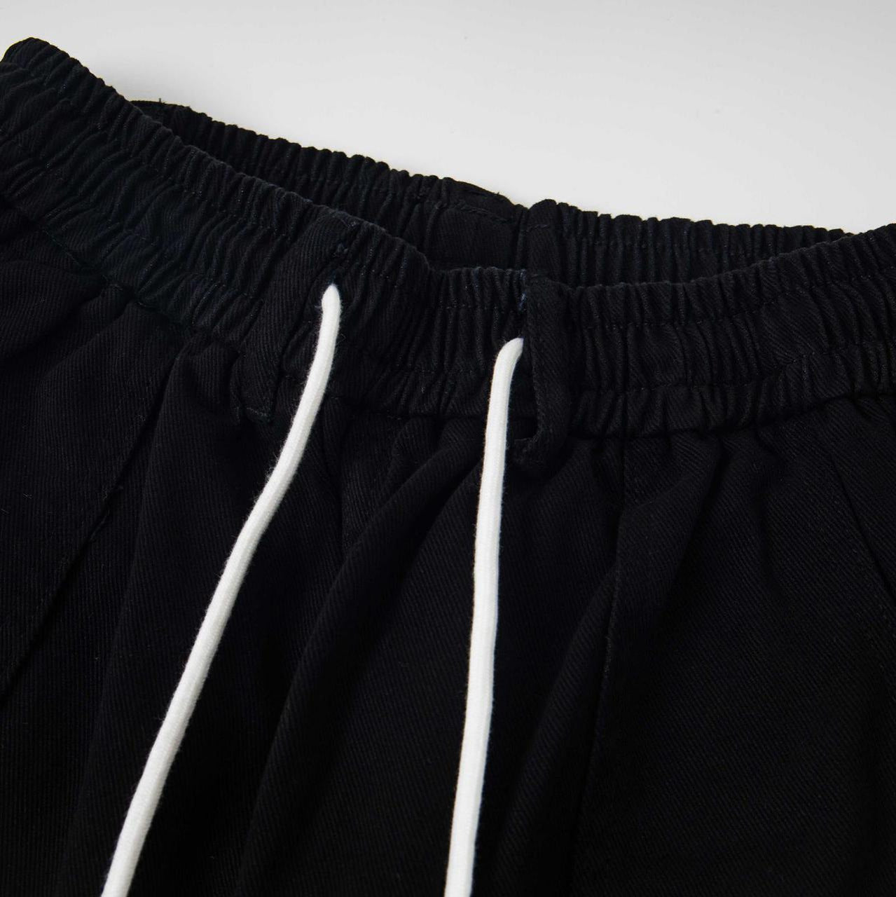 Cartoon embroidery workwear pants