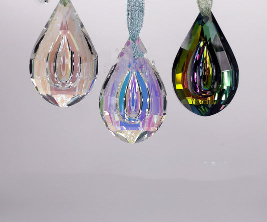 Nouveau pendentif luth en cristal