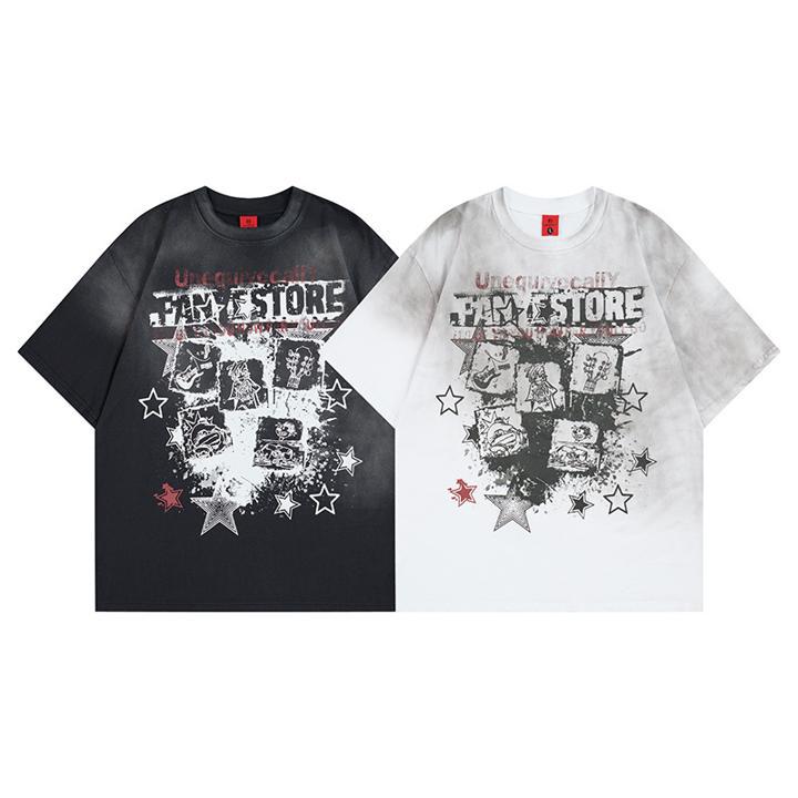 Hip hop short sleeved T-shirt