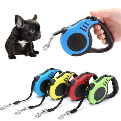 Correa de tracción telescópica automática para mascotas
